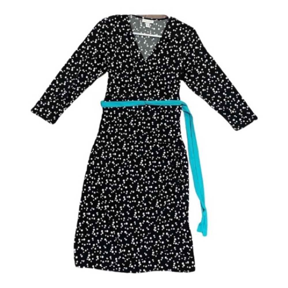 Liz Lange Maternity Medium Black and White Dress